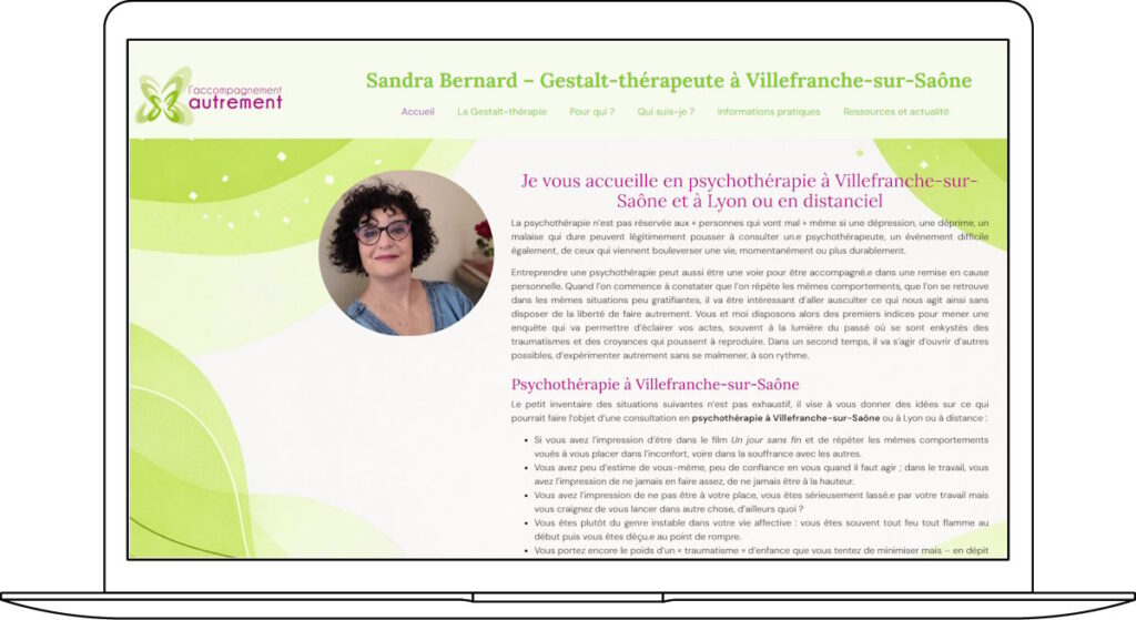 Sandra Bernard - psychothérapie à Villefranche-sur-Saône